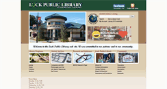 Desktop Screenshot of luckpubliclibrary.org